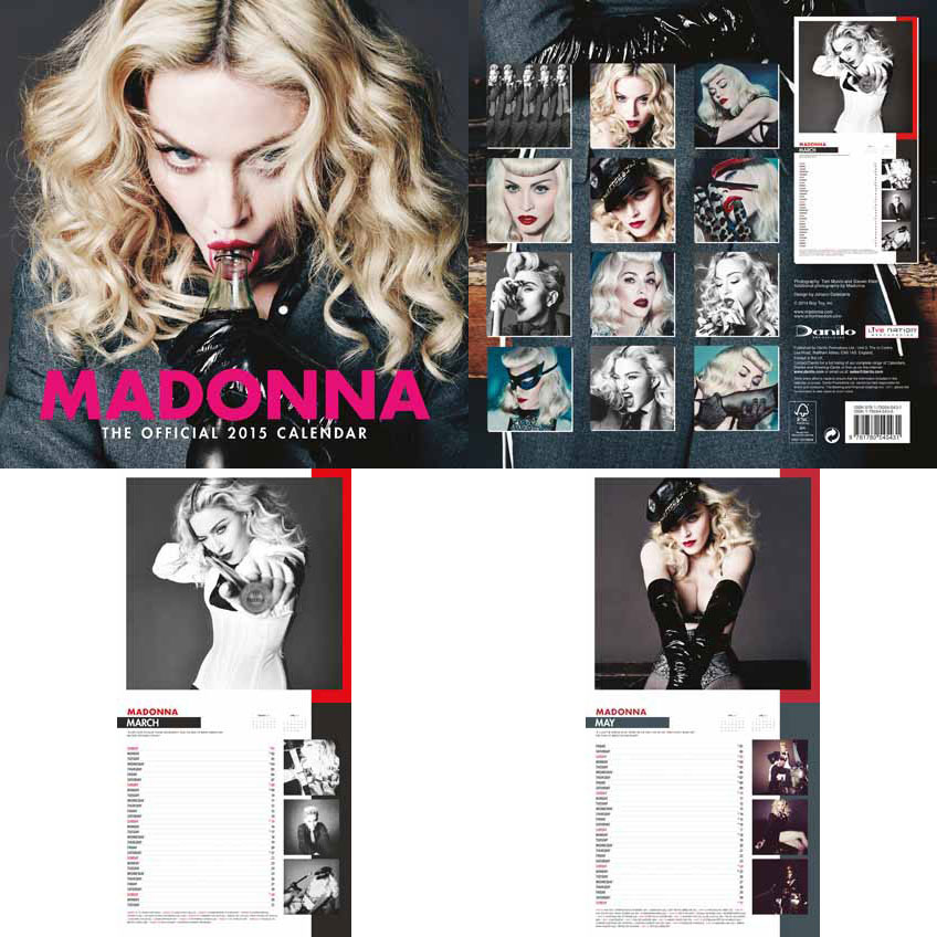 Madonna Calendar 2015