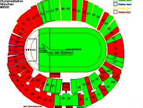 Olympic Stadium Munich Seating Chart