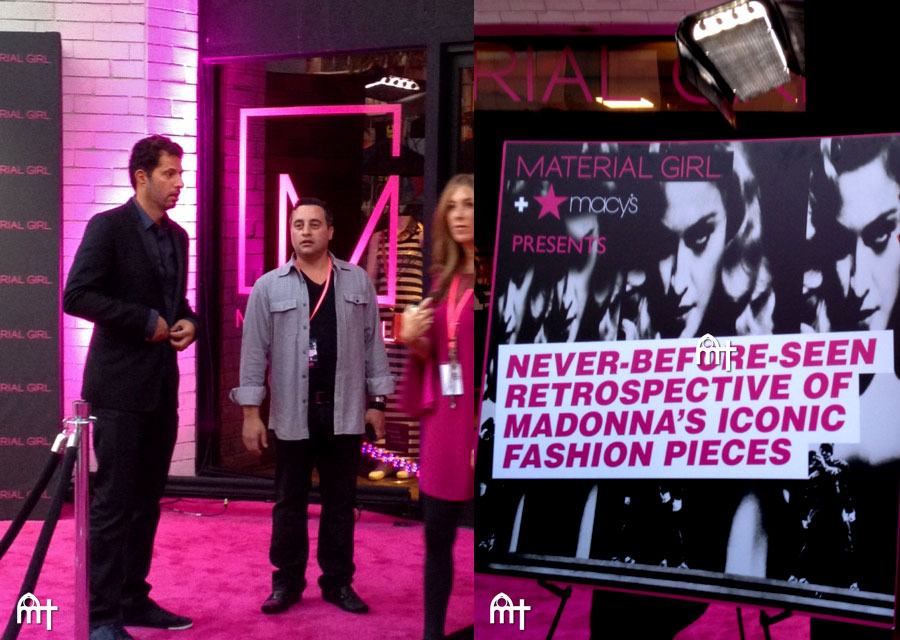 Inside the MG event at Macy's last night - MadonnaTribe Decade