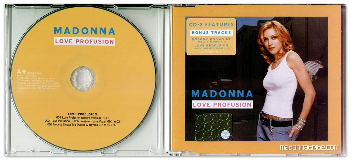 Madonna - Love Profusion - Single Lyrics and Tracklist